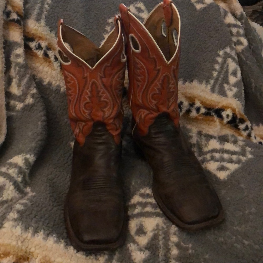 Mens Justin Bent Rail Boot